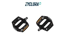 Pédale Eltin BMX en aluminium noir